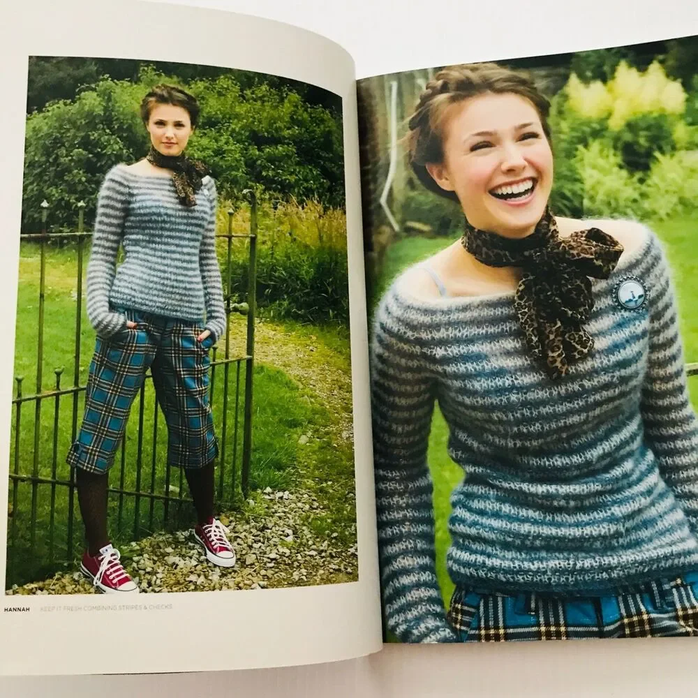 THROWN TOGETHER 16 Pieces by Kim Hargreaves Modern Knitting Pattern Booklet 2008